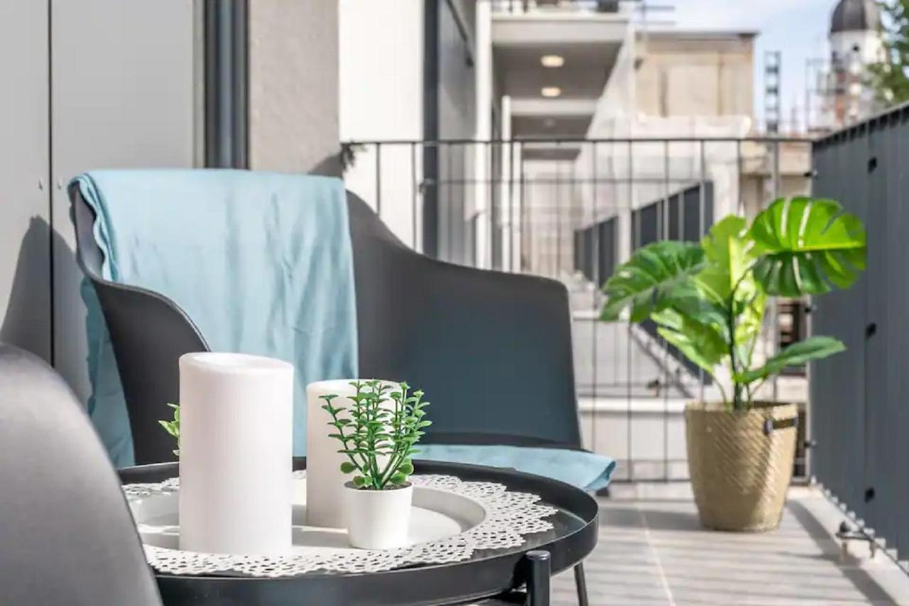 Brand New Modern Apartment-2 Rooms-Balcony-Garage Budapest Exterior foto