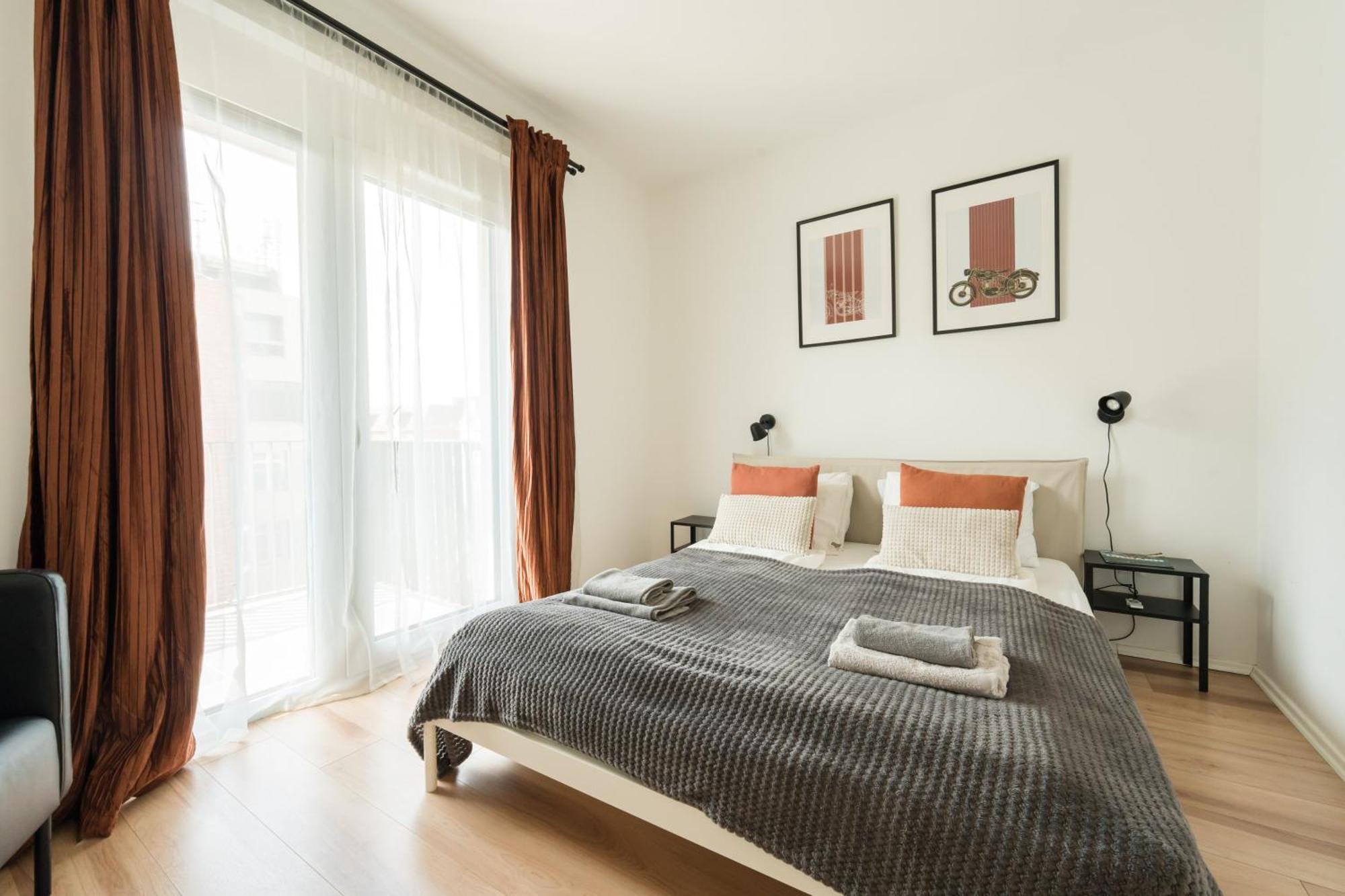Brand New Modern Apartment-2 Rooms-Balcony-Garage Budapest Exterior foto