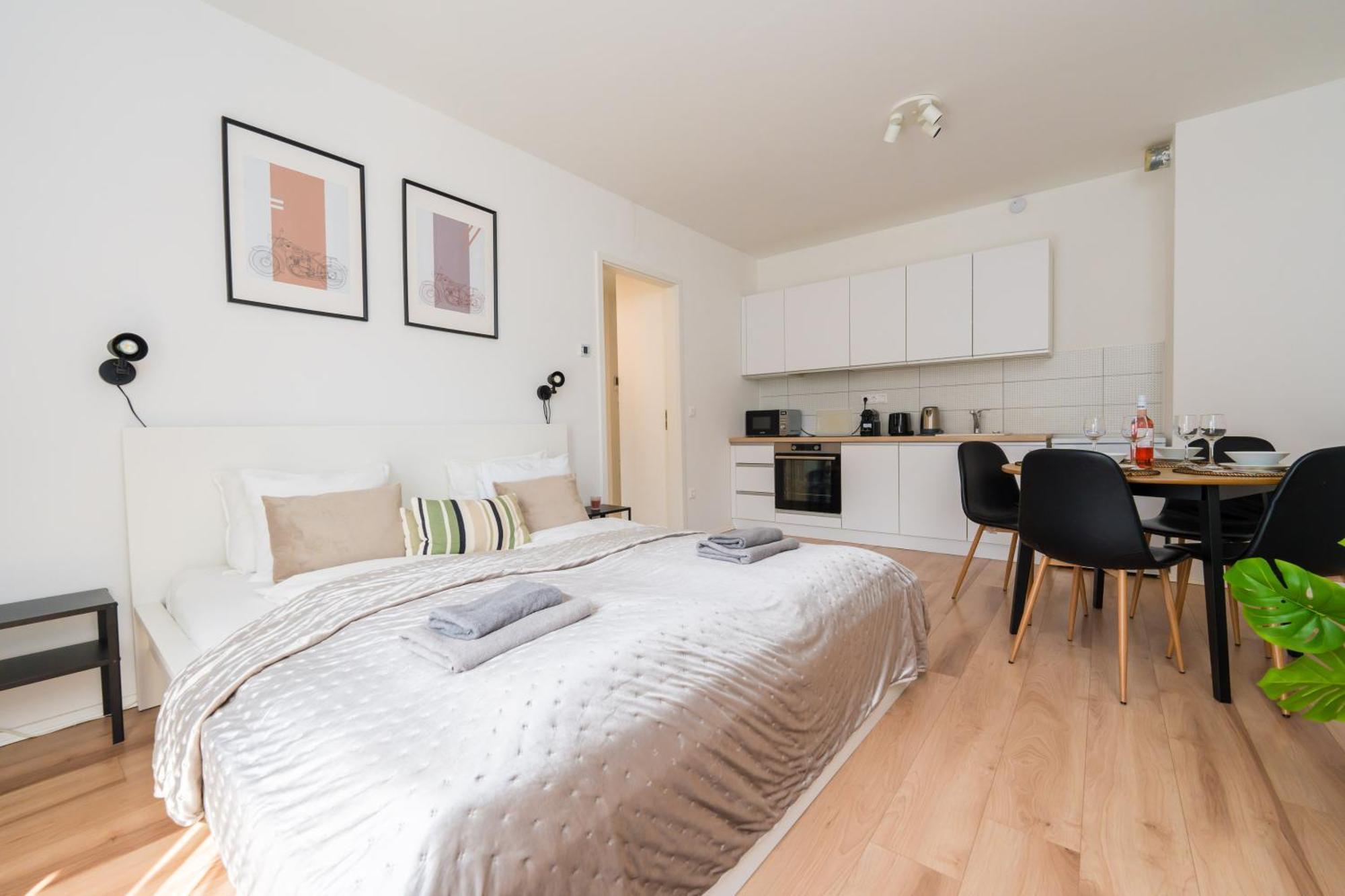 Brand New Modern Apartment-2 Rooms-Balcony-Garage Budapest Exterior foto